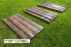 FEROBET Staré Dřevo Dlažba MAXIFOŠNA 150*40 - 150*40*7cm Natur reliéfní